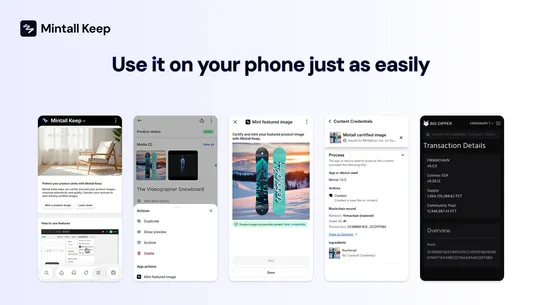 Mintall Keep screenshot
