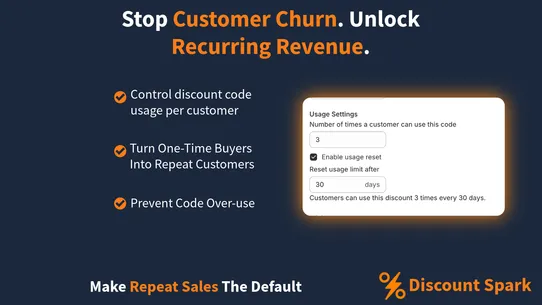 Discount Spark screenshot