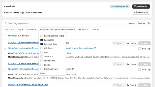 Tagwise | Smart Product SEO screenshot