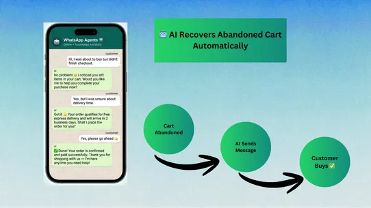 WhatsApp Agent: AI &amp; Campaigns screenshot