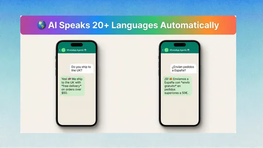 WhatsApp Agent: AI &amp; Campaigns screenshot