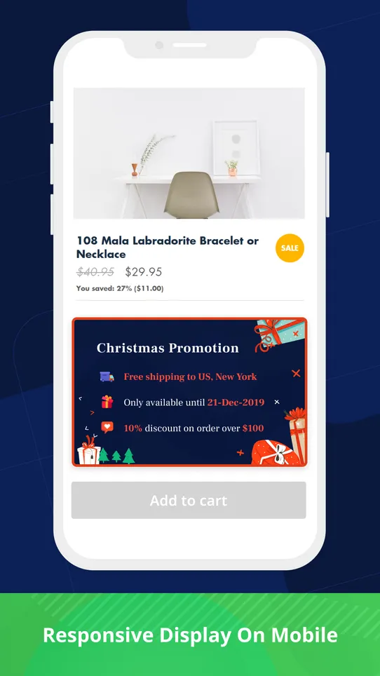 Sales Box ‑ Free Shipping Bar screenshot