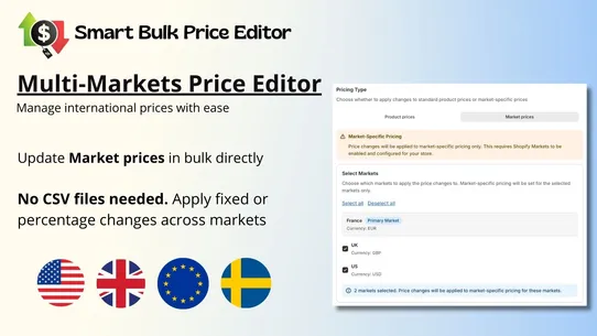 Smart Bulk Price Editor screenshot