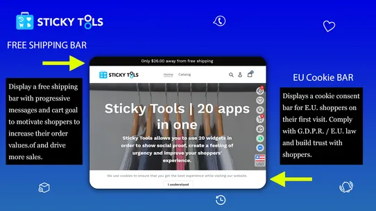 Sticky Tools | 20 apps in one screenshot