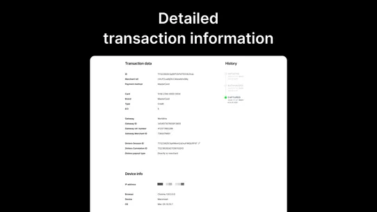 Dintero Checkout ‑ Cards screenshot
