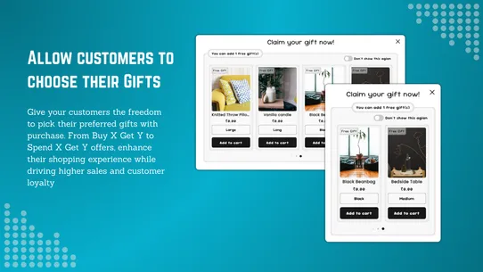 GiftBoost: Gift with purchase screenshot