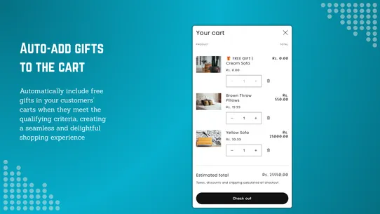GiftBoost: Gift with purchase screenshot