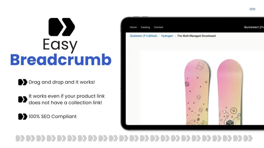 Easy Breadcrumb screenshot