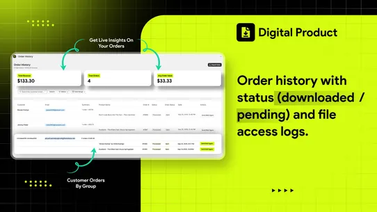 Digital Downloads ‑ File king screenshot