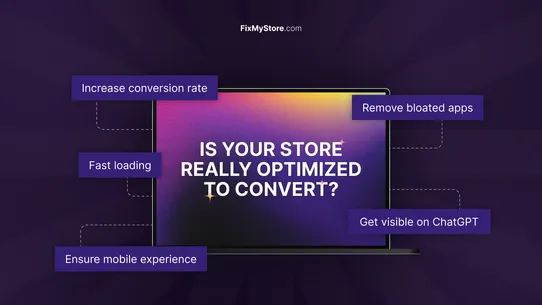 FixMyStore.com: AI Store Audit screenshot
