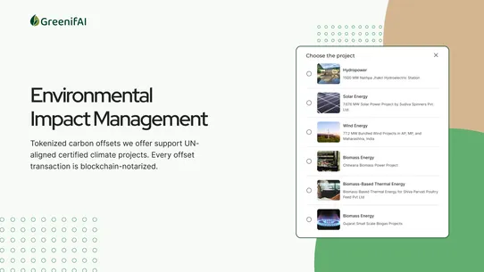 GreenifAI screenshot