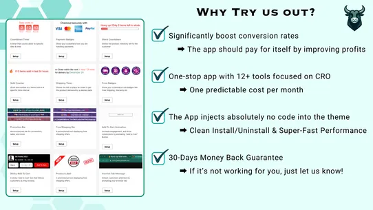 BullConvert All‑in‑one CRO App screenshot