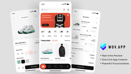 WOV : Mobile App Builder screenshot