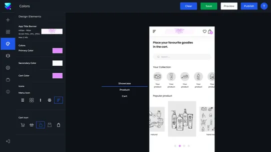 WOV : Mobile App Builder screenshot