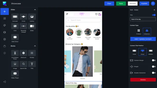 WOV : Mobile App Builder screenshot