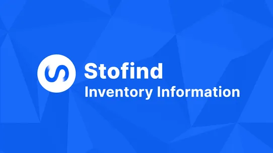 Stofind: Inventory Information screenshot