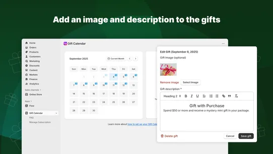 SBS Gift Calendar screenshot