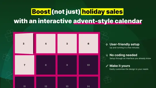 SBS Gift Calendar screenshot