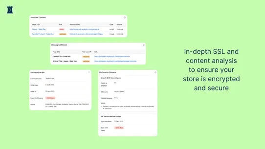SecurEcommerce Shop Protection screenshot