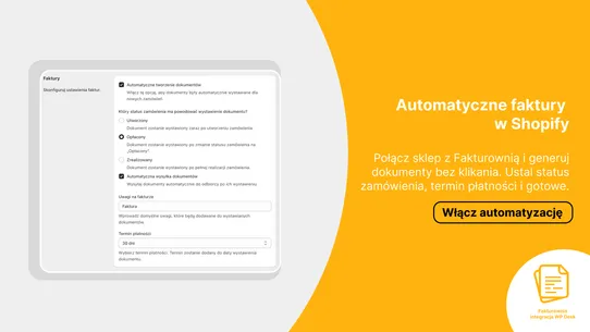 Fakturownia Integracja WP Desk screenshot