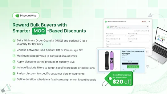 DiscountWisp: Smart Discounts screenshot