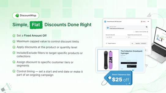 DiscountWisp: Smart Discounts screenshot