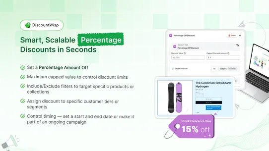 DiscountWisp: Smart Discounts screenshot