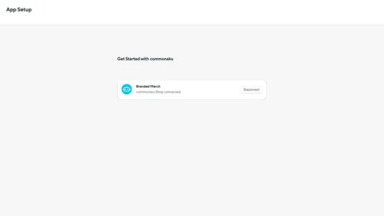 commonsku Connect screenshot