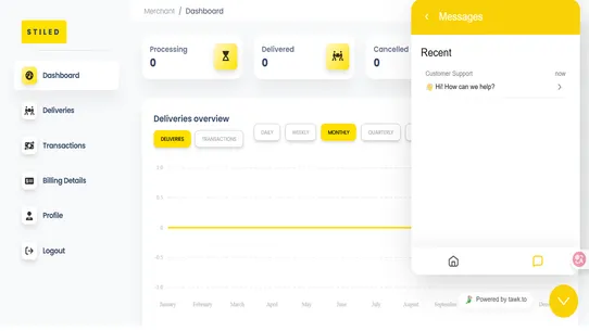 Stiled‑Same Day Delivery screenshot