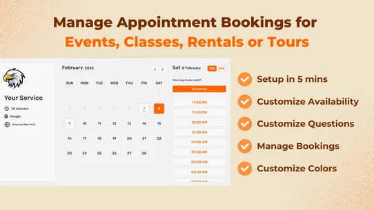 Hoppy Appointment Booking App screenshot