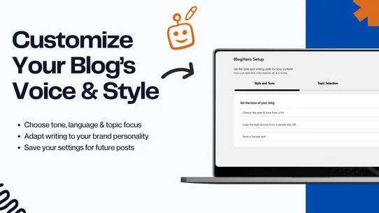 BlogHero AI Blog + Analytics screenshot