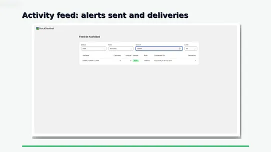 StockSentinel screenshot
