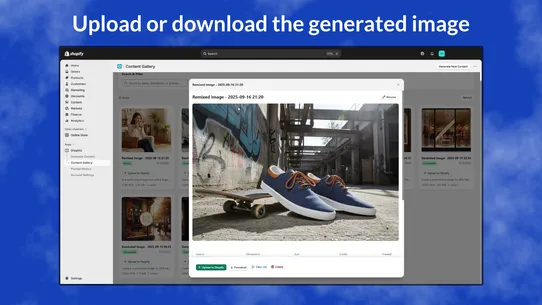 ShopViz screenshot