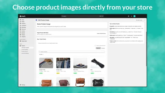 ShopViz screenshot