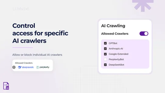 AI Easy LLMs.txt Generator screenshot