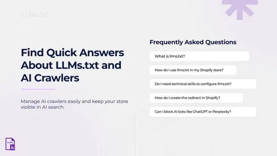 AI Easy LLMs.txt Generator screenshot