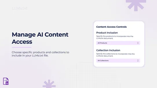 AI Easy LLMs.txt Generator screenshot