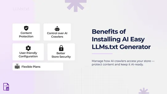 AI Easy LLMs.txt Generator screenshot
