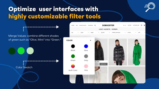 AI Search &amp; Product Filter |SB screenshot