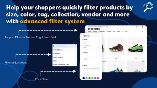 AI Search &amp; Product Filter |SB screenshot