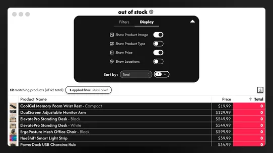 How Much Stock screenshot