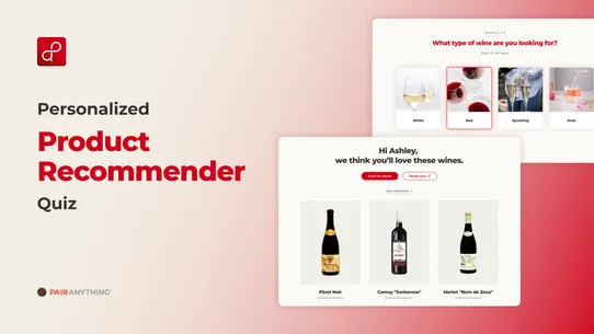 PairAnything Wine Recommender screenshot