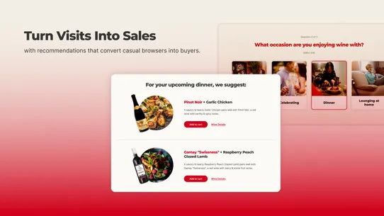 PairAnything Wine Recommender screenshot