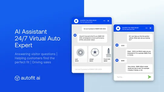 AutoFit AI ‑ Year Make Model screenshot
