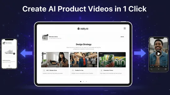 Adify – AI Product Video ads screenshot