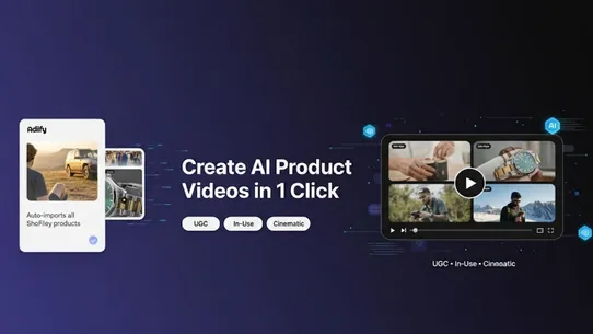 Adify – AI Product Video ads screenshot