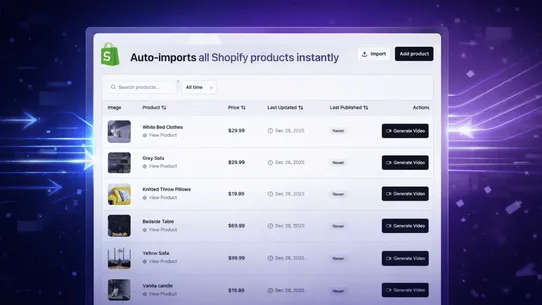 Adify – AI Product Video ads screenshot