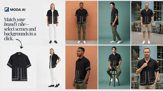 MODA: AI Model Photos+Videos screenshot