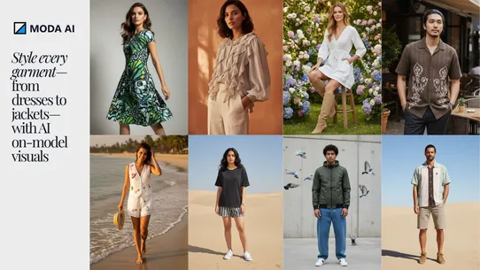 MODA: AI Model Photos+Videos screenshot