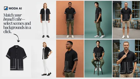 MODA: AI Model Photos+Videos screenshot